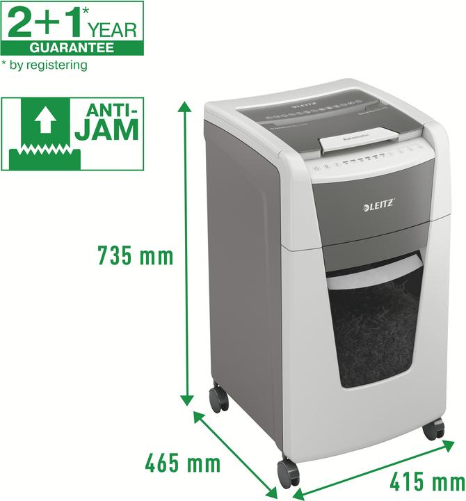 Immagine prodotto Leitz IQ Shredder Office 300 P-5 80160000 (Microtaglio)