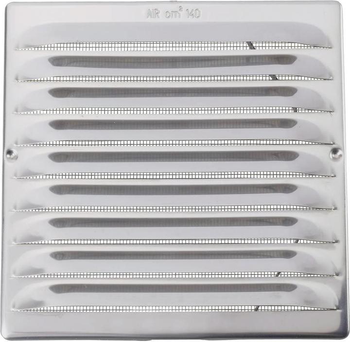 Wallair Grille d'évacuation des gaz d'échappement Acier inoxydable Convient