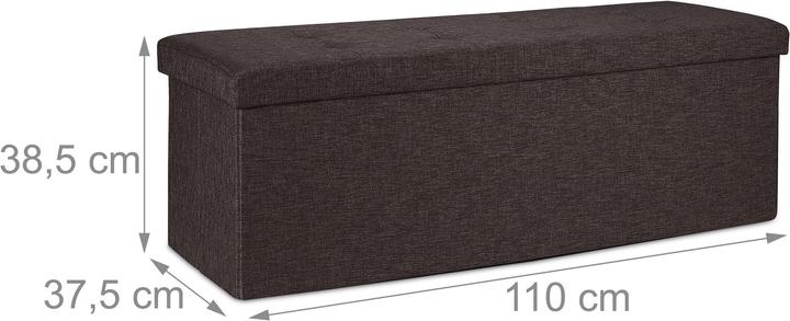 Produktbild Relaxdays Sitzbank (110 cm)