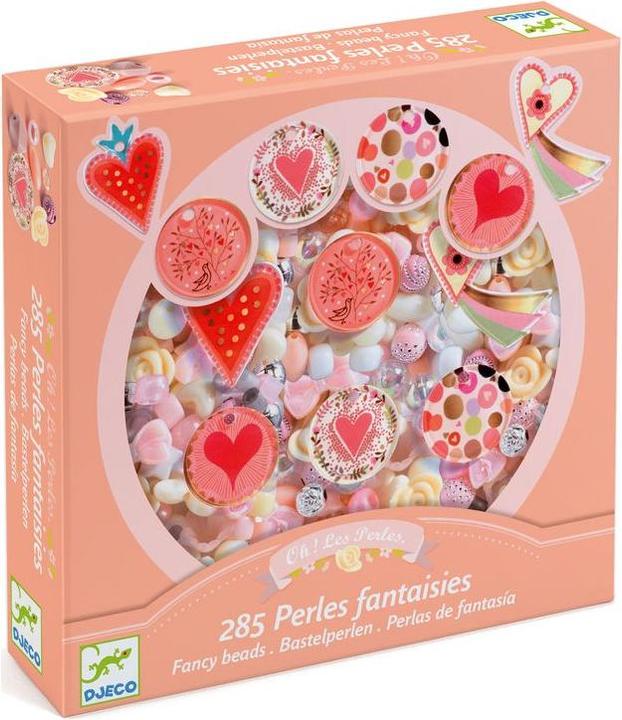 Actual product image Djeco Modeperlen Herzen