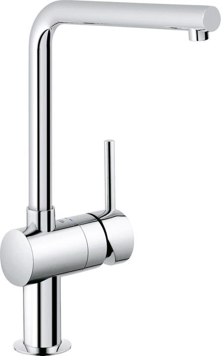 Grohe Robinet de cuisine avec mitigeur Minta chromé brillant 31375000
