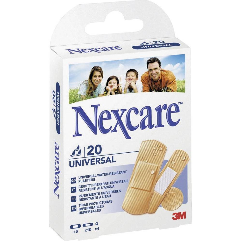 3M, Pflaster, Nexcare Universal Pflaster (20 x)