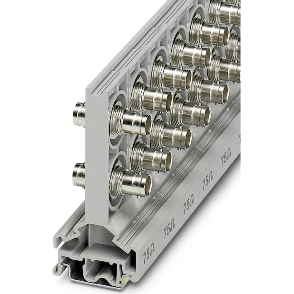 Phoenix Contact Presa BNC passante BNC - presa BNC, Cavo + Spina elettrica, Grigio