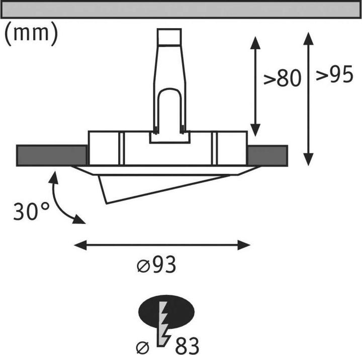 Produktbild Paulmann Einbauleuchte Nova Plus (470 lm, GU10)