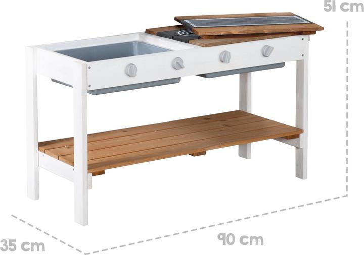 Produktbild Roba Spielhaus mit Tischset und BBQ-Küche