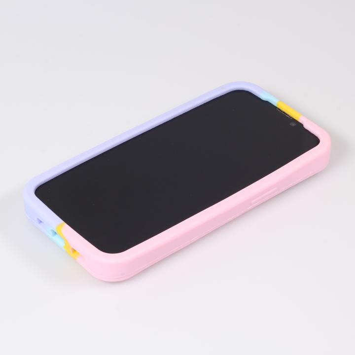 Produktbild PhoneLook Hülle Silikon Luftblasen Anti-Stress Regenbogen (Apple iPhone 13 Pro Max)