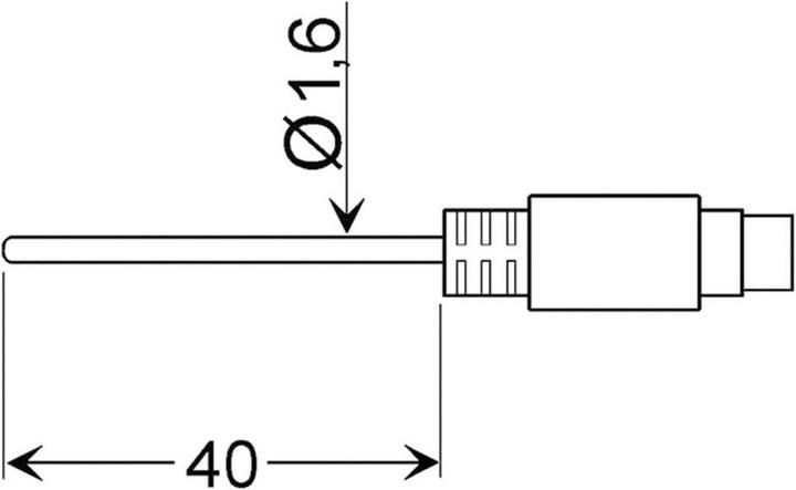 Greisinger Luftfühler GLF 401 MIN -25 bis (Fühler)