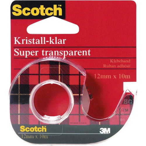 3M, Klebebandabroller, Klebeband Scotch Crystal Clea