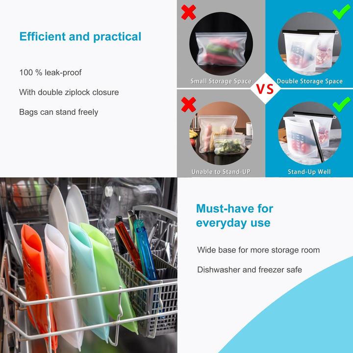 Actual product image Intirilife Lebensmittelbeutel (1 l)