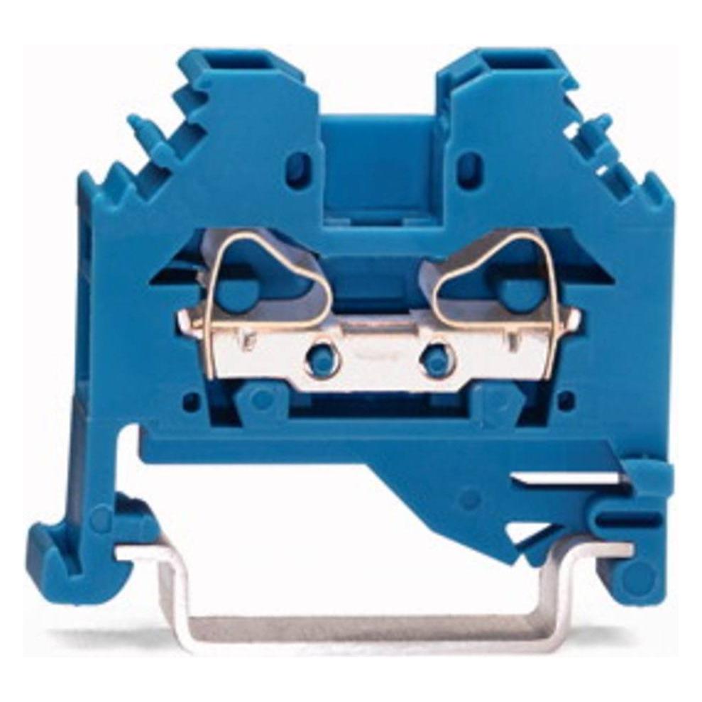 Wago Blu Attraverso Il Terminale, Accessori Di Elettronica + Alloggiamento,