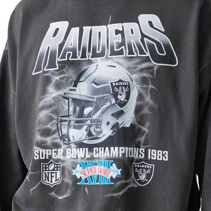Produktbild New Era Washed Boxy Pullover - Las Vegas Raiders - S (S)