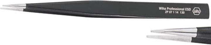 Actual product image Wiha ESD tweezers pointed 130 mm 3232