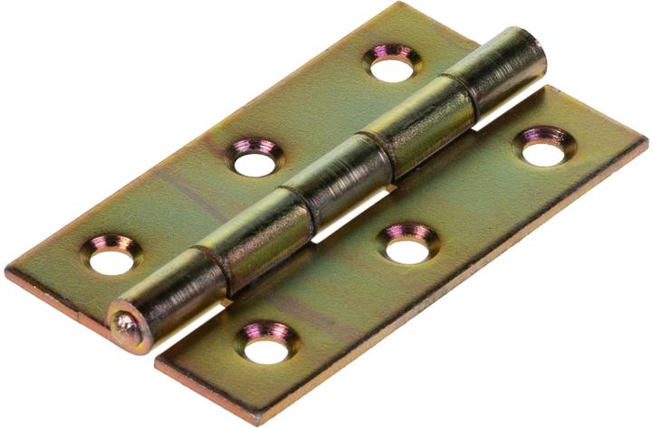 Struct Scharnier schmal, 60 x 34 mm, Gewindetyp: Ohne