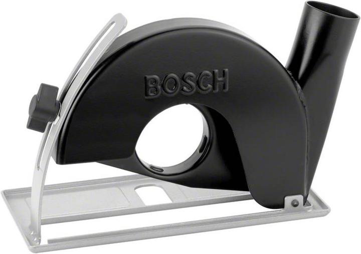 Produktbild Bosch Professional Zubehör Führungsschlitten mit Absaugstutzen zum Trennen 115/125 mm, passend zu: GWS, GWX