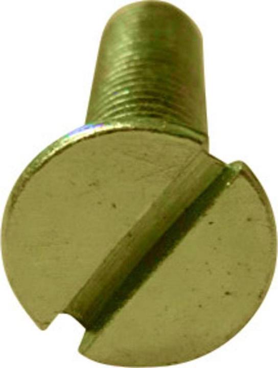 Actual product image Toolcraft M2 6 mm slotted countersunk screws (100 Screws per piece)