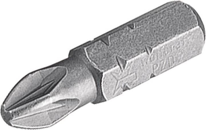 Produktbild wolfcraft 3 Bits Solid PZ 2 (Kreuz Pozidriv PZ)