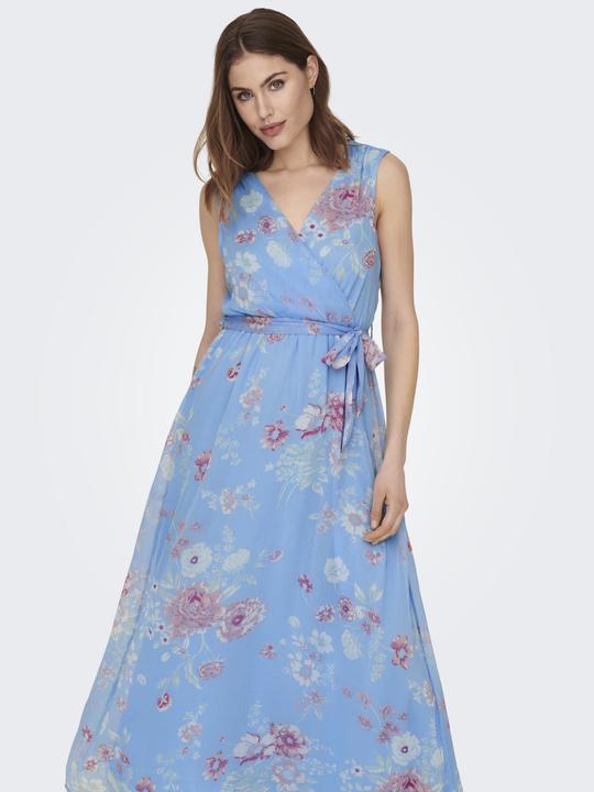 Actual product image Only Patterned dress without sleeves (S)