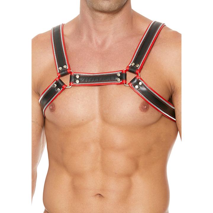 Produktbild Ouch! Z Series Chest Bulldog Harness/Red - L/XL (L)