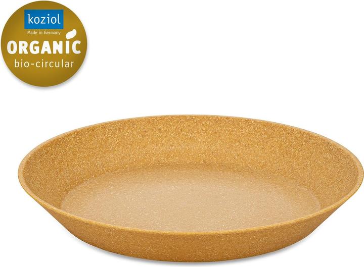 Actual product image Koziol Soup & Pasta Plate Connect 24 cm, 4 pieces, Grey (4 x, 24 cm)