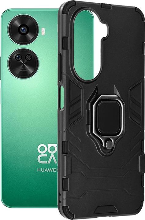 Techsuit - Silicone Shield - Huawei nova 11 SE / 12 SE - Black (Huawei Nova 11i, Huawei Nova)