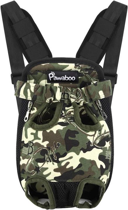Actual product image Pawaboo Haustier Rucksack für kleine Hunde und Katzen bis 7,7 kg (Cat, Dog, Breathable)