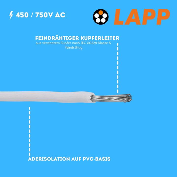 Actual product image Lapp Stranded wire Multi-Standard SC 2.1 1 (100 m)