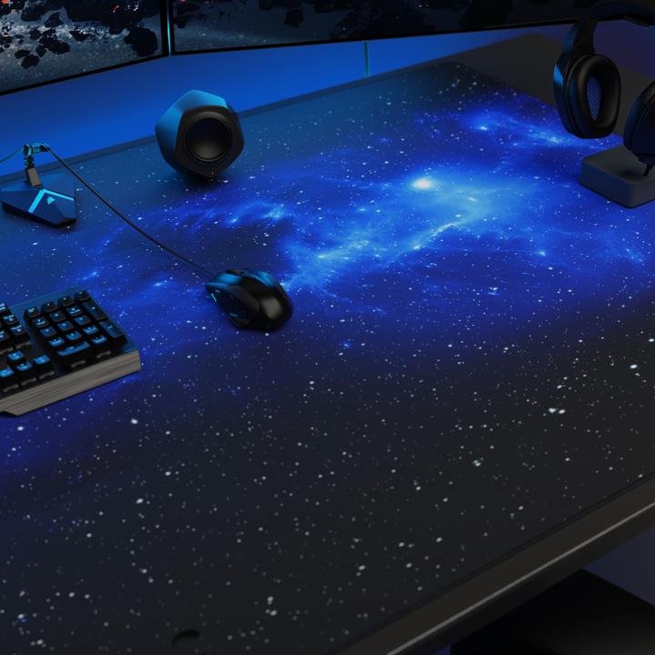 Produktbild Titanwolf Gaming Mauspad, XXXL Speed Gaming Mausmatte, Mousepad Extragrosse Fläche von 1500 x 800mm, Space (XXL)