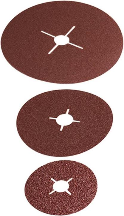 Produktbild wolfcraft wolfcraft 5 Fiberschleifscheiben WS K60 ø125mm (K60)
