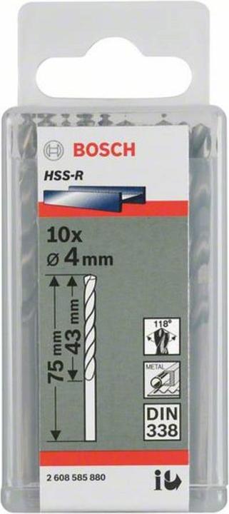 Productafbeelding Bosch Professional Zubehör HSS Metaaldraaiboor 3,5 mm (3,5 mm)