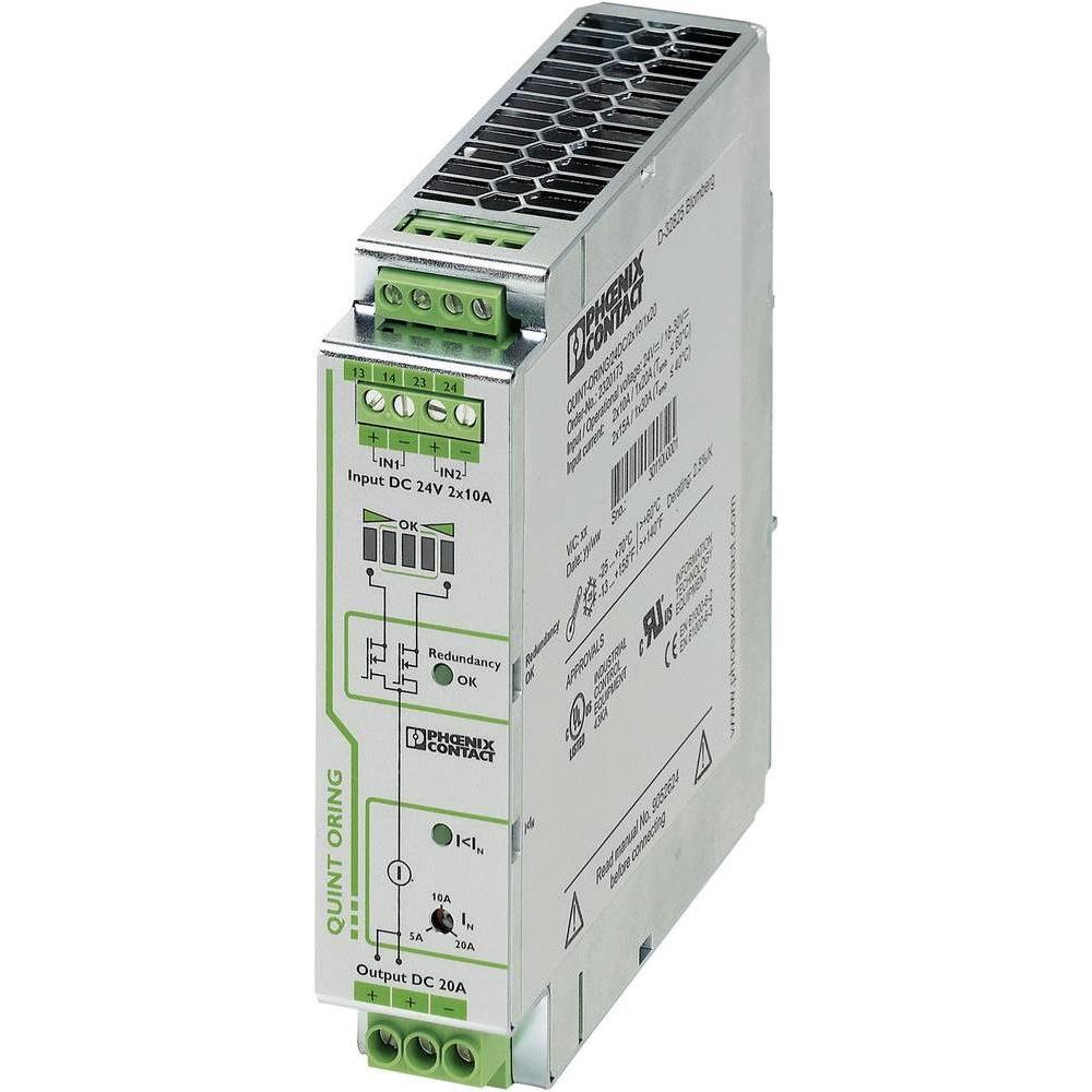Phoenix Contact, Systemstromversorgung, Hutschienen-Redundanz-Modul (D
