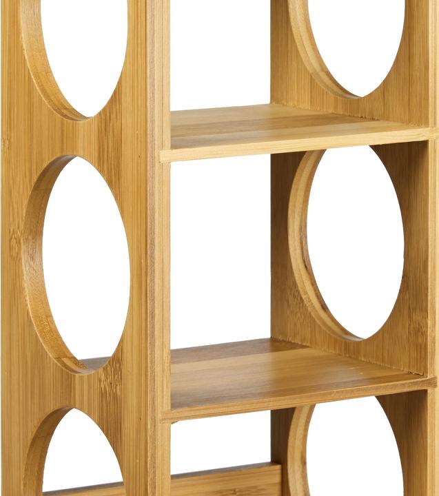 Actual product image Relaxdays Bamboo (14 x 12 x 53 cm, 5 Fl.)