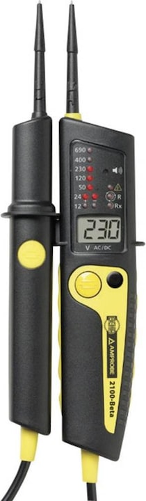 Beha Amprobe Two-pole voltage tester 21 (CAT III 1000V, CAT IV 600V)