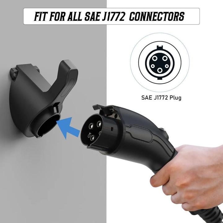 Produktbild iLike Car accessories EV Charge EV2405 Type 2 EV Charging Cable Holder with Plug Dock Wall Bracket