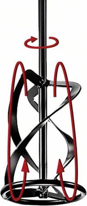 Produktbild Bosch Professional Zubehör PRO Multi Material Viscous and Dense Rührkorb, 120 mm
