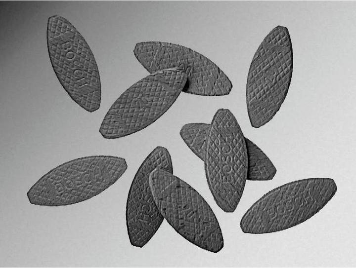 Actual product image Bosch Professional Zubehör Flat dowel Accessories 45 mm 4 (50 pcs.)