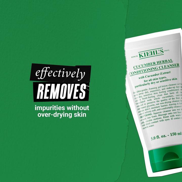 Actual product image Kiehl's Cucumber Herbal Alcohol-Free Toner (Cleansing gel, 150 ml)