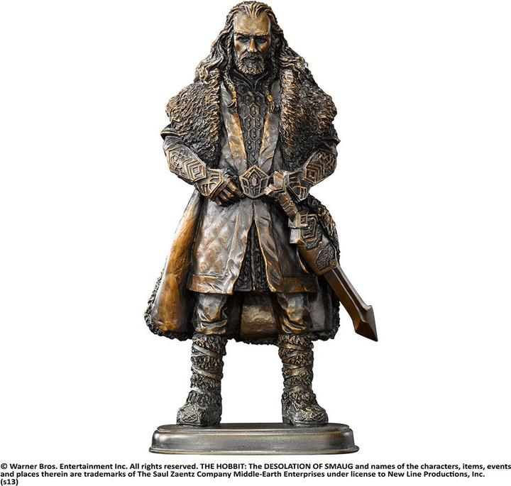 Noble Collection Le Hobbit Bronze Thorin Bouclier de Chêne