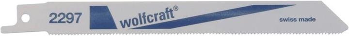 Produktbild wolfcraft 2 Säbelsägebl. BiM, INOX, fein, L=150mm