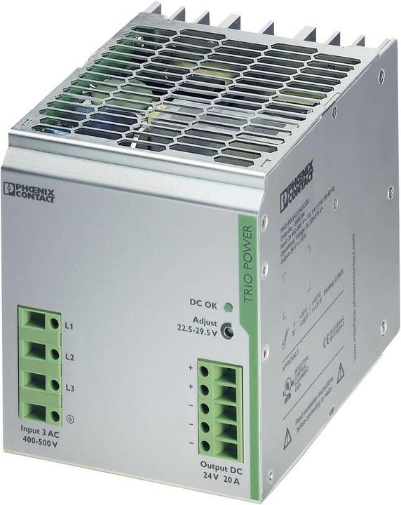 Image du produit Phoenix Contact Alimentation électrique sur rail DIN (DIN-rail
