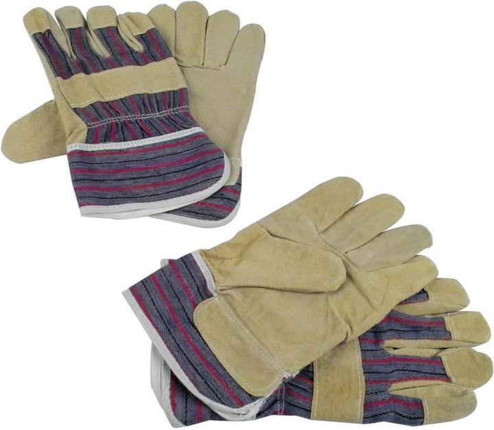 Actual product image Mannesmann Pig Split Leather Work Hand (10, XL)