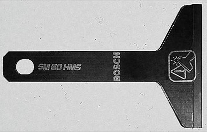 Produktbild Bosch Zubehör Schabermesser SM 60 HMS mit Messerschutz, 60 mm