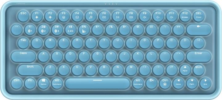 Actual product image Rapoo Mechanical multi-mode keyboard Ralemo Pre 5, DE layout, blue (DE, Wireless)
