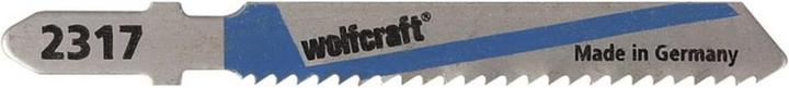 Produktbild wolfcraft 2 Stichsägeblätter HSS L=75mm T-Schaft