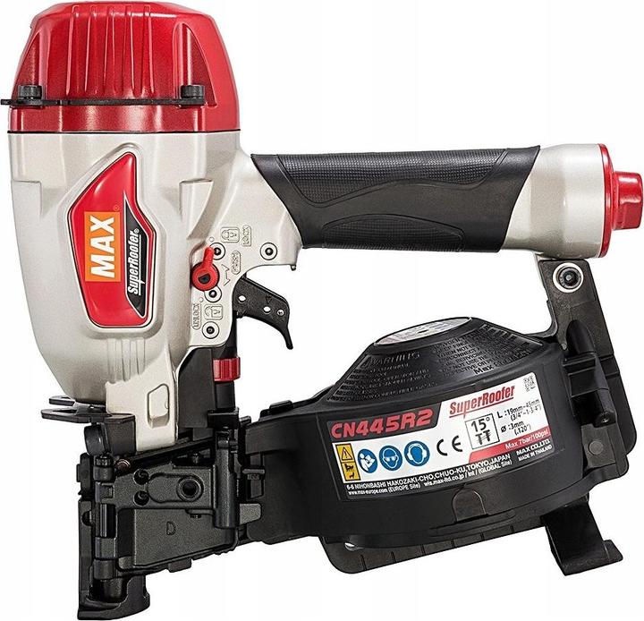 Max TCN96724 Coilnagler (Dachdecker) CN445R2 - 7 Bar / Asphaltnagler 19-45 mm