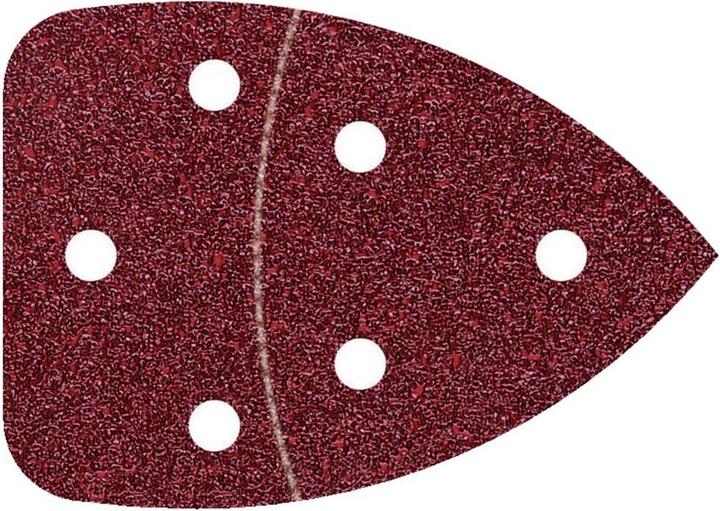 Produktbild wolfcraft 6 Haft-Schleifbl. Korund K40 98x139mm (40)