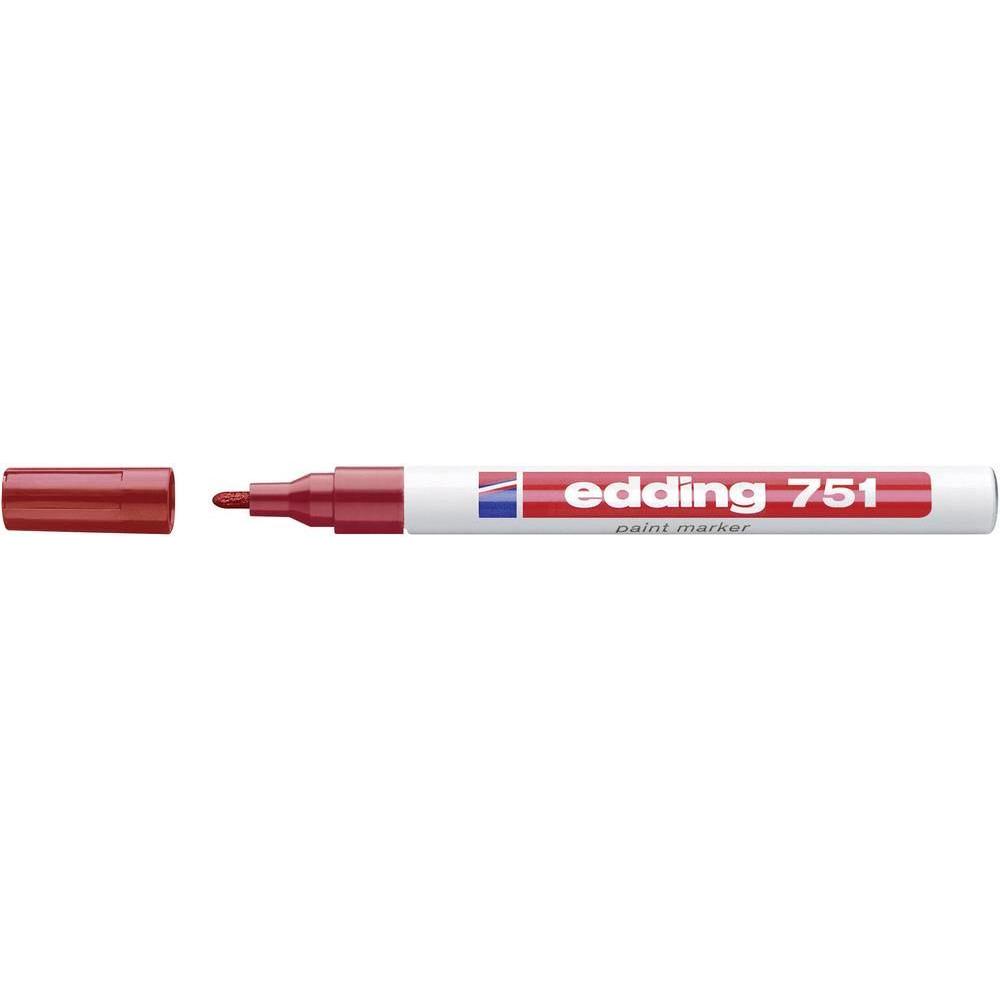 Edding, Marker, 750 paint marker, rot (Rot, 4 mm, 1 x)