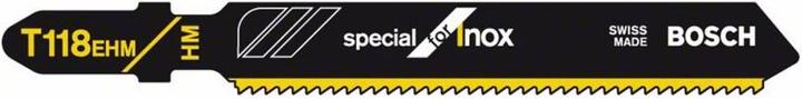 Actual product image Bosch Professional Zubehör Jigsaw blade T 118 EHM, Spec