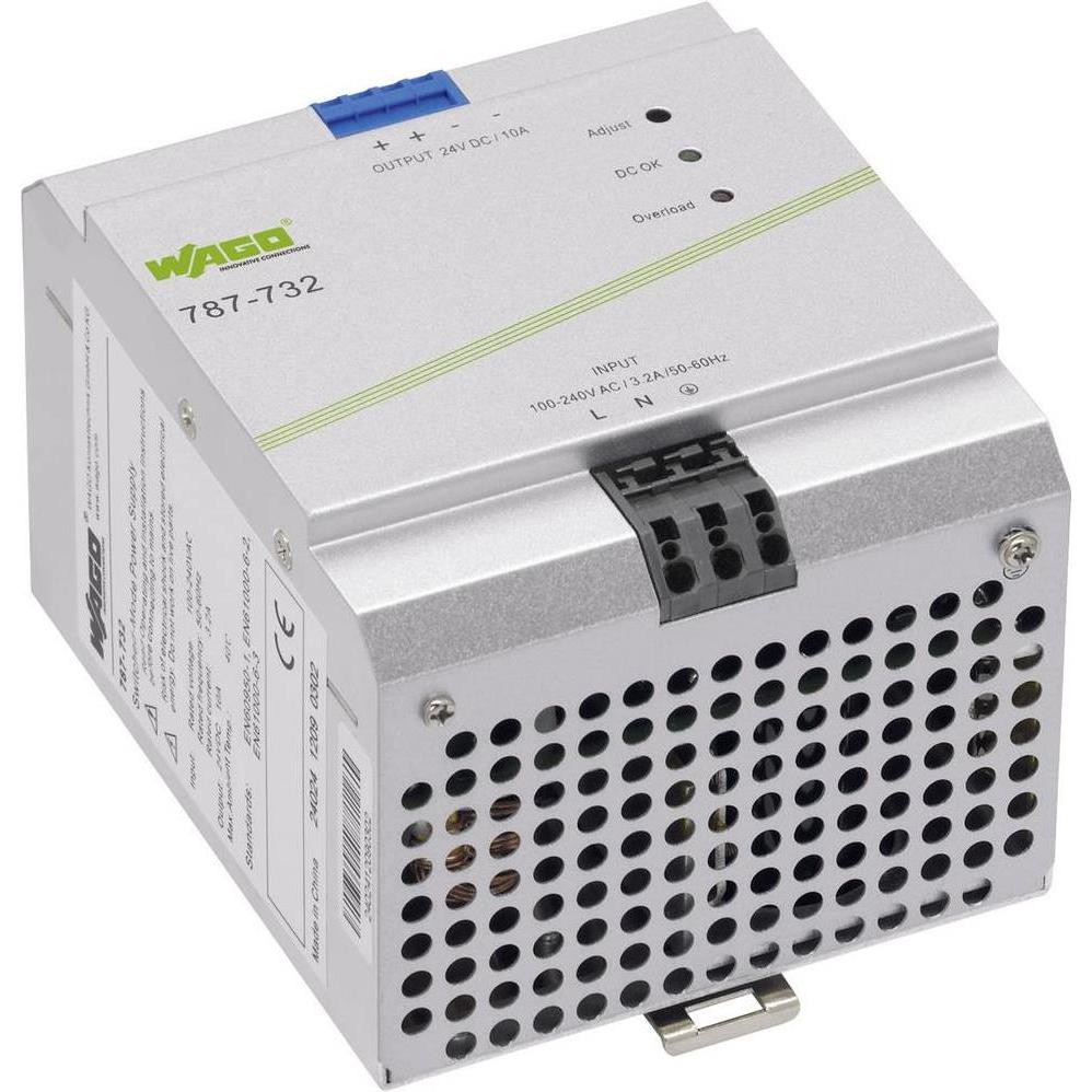 Wago, Systemstromversorgung, Hutschienen-Netzteil (DIN-Rail