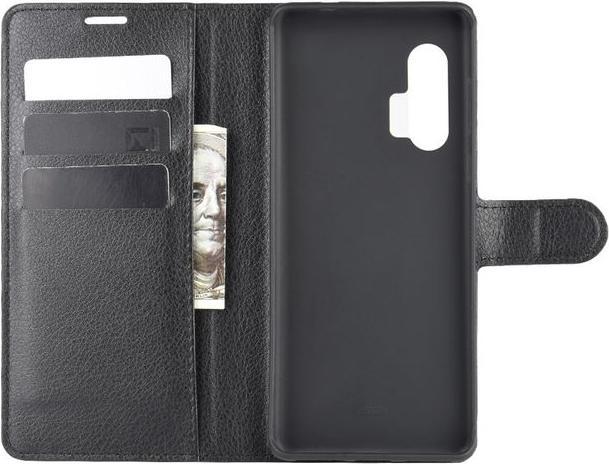 Produktbild MU Classic Litchi Leder Bookcover Series (Motorola Edge+)