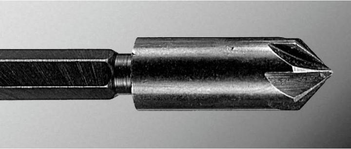 Actual product image Bosch Professional Zubehör Countersink with hexagonal shank, 13.0 mm, 90°, 50 mm, 1/4-inch (13.0 millimetre)